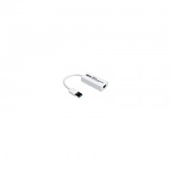 USB 3.0 SuperSpeed to Gigabit Ethernet NIC Network Adapter, 10/100/1000 Mbps, White