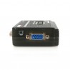 StarTech.com  2 Port Black USB KVM Switch Kit with Audio and Cables