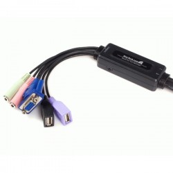 StarTech.com  2 Port USB VGA Cable KVM Switch
