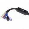 StarTech.com  2 Port USB VGA Cable KVM Switch