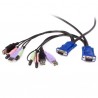 StarTech.com  2 Port USB VGA Cable KVM Switch