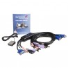 StarTech.com  2 Port USB VGA Cable KVM Switch