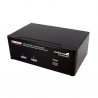 StarTech.com  2 Port DVI VGA Dual Monitor KVM Switch USB with Audio &amp;amp; USB 2.0 Hub
