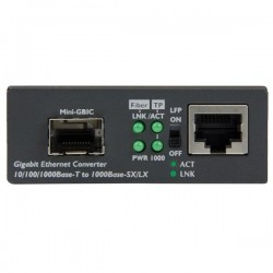 StarTech.com Gigabit Ethernet Fiber Media Converter with Open SFP Slot | StarTech.com Media Converters
