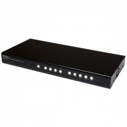 StarTech.com 4 Port DVI USB KVM Switch with Dual DVI Console and Quad-View 4-in-1 Display | StarTech.com KVM Switches
