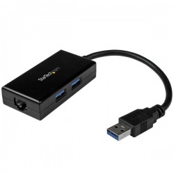 StarTech.com USB 3.0 to Gigabit Network Adapter with Built-In 2-Port USB Hub | StarTech.com Network Cards & Adapters