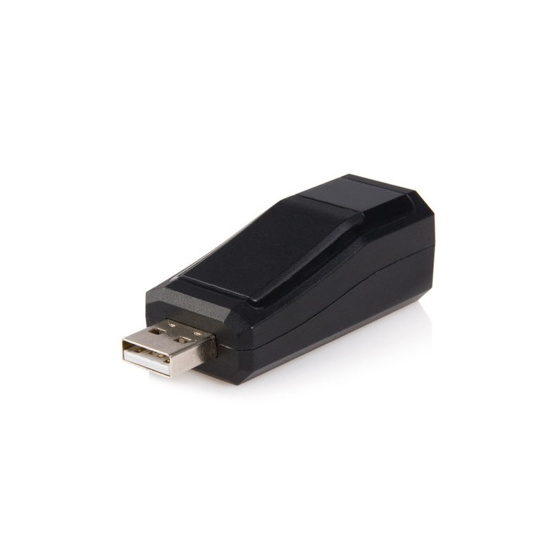 StarTech.com  Compact Black USB 2.0 to 10/100 Mbps Ethernet Network Adapter