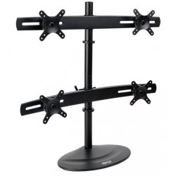 Tripp Lite Quad Monitor Mount Stand for 10" to 26" Flat-Screen Displays | Tripp Lite Flat Panel Desk Mounts