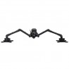 Tripp Lite Dual Full Motion Flex Arm Desk Clamp for 13" to 27" Monitors | Tripp Lite Flat Panel Desk Mounts