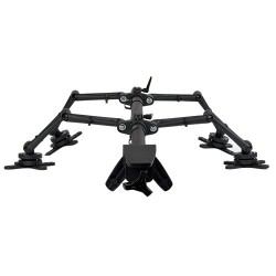 Tripp Lite Quad Full Motion Flex Arm Desk Clamp for 13" to 27" Monitors | Tripp Lite Flat Panel Desk Mounts