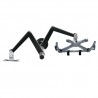 Tripp Lite Full Motion Dual Desk Clamp for 13" to 27" Monitors and Laptops Up to 15" | Tripp Lite Flat Panel Desk Mounts