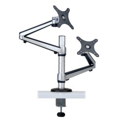 Tripp Lite Dual Full Motion Flex Arm Desk Clamp for 13" to 27" Monitors | Tripp Lite Flat Panel Desk Mounts