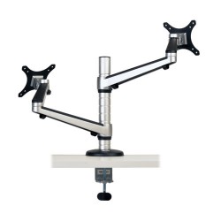 Tripp Lite Dual Full Motion Flex Arm Desk Clamp for 13" to 27" Monitors | Tripp Lite Flat Panel Desk Mounts