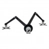 Tripp Lite Dual Full Motion Flex Arm Desk Clamp for 13" to 27" Monitors | Tripp Lite Flat Panel Desk Mounts