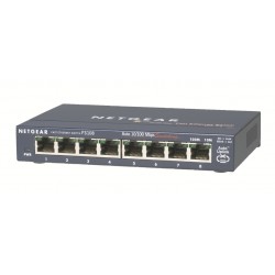 NETGEAR FS108 Unmanaged L2 Fast Ethernet (10/100) Blue