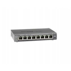 NETGEAR GS108E Managed L2/L3 Gigabit Ethernet (10/100/1000)