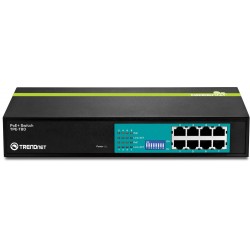 Trendnet TPE-T80 8-Port 30 Watt 10/100Mbps PoE+ Switch