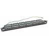 24 Port Cat6a FTP Shielded CCS 20/20 Right Angled  Patch Panel