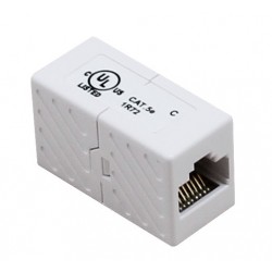 Cat5e UTP RJ45 Through Coupler