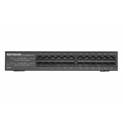 NETGEAR GS324 Unmanaged Gigabit Ethernet (10/100/1000) 1U Black