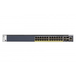 NETGEAR M4300-28G-PoE+(1000W)/US/EMEA Managed Gigabit Ethernet (10/100/1000) Power over Ethernet (PoE) 1U Black