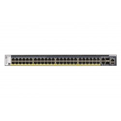 NETGEAR M4300-52G-PoE+ 550W PSU Managed L2/L3/L4 Gigabit Ethernet (10/100/1000) Power over Ethernet (PoE) 1U Black