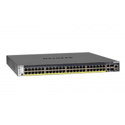 NETGEAR M4300-52G-PoE+ 1000W PSU Managed L2/L3/L4 Gigabit Ethernet (10/100/1000) Power over Ethernet (PoE) 1U Black