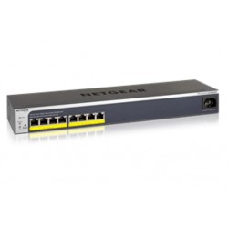 NETGEAR GS408EPP Managed L2 Gigabit Ethernet (10/100/1000) Power over Ethernet (PoE) 1U Black