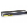 NETGEAR GS408EPP Managed L2 Gigabit Ethernet (10/100/1000) Power over Ethernet (PoE) 1U Black