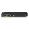 NETGEAR GSS108EPP Managed L2 Gigabit Ethernet (10/100/1000) Power over Ethernet (PoE) Black