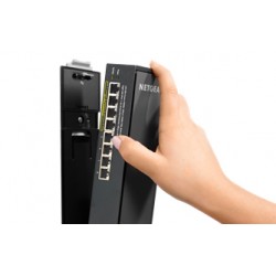 NETGEAR GSS108EPP Managed L2 Gigabit Ethernet (10/100/1000) Power over Ethernet (PoE) Black