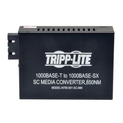 Tripp Lite SC Multimode Media Converter 10/100/1000, 550M, 850nm RJ45 | Tripp Lite Media Converters