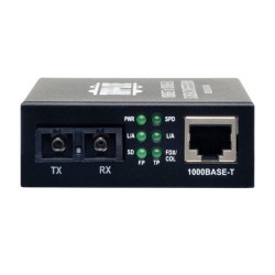 Tripp Lite SC Multimode Media Converter 10/100/1000, 550M, 850nm RJ45 | Tripp Lite Media Converters