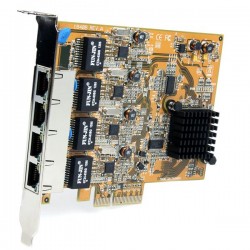 StarTech.com 4 Port PCI Express Gigabit Ethernet NIC Network Adapter Card | StarTech.com Network Cards & Adapters