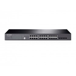 TP-Link T1700G-28TQ network switch Managed L2+ Gigabit Ethernet (10/100/1000) Black