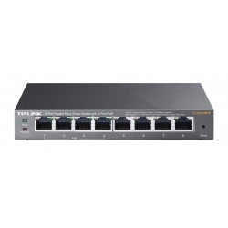 TP-Link TL-SG108PE network switch Managed L2 Gigabit Ethernet (10/100/1000) Power over Ethernet (PoE) Black