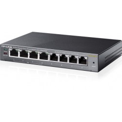 TP-Link TL-SG108PE network switch Managed L2 Gigabit Ethernet (10/100/1000) Power over Ethernet (PoE) Black