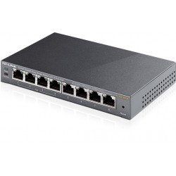 TP-Link TL-SG108PE network switch Managed L2 Gigabit Ethernet (10/100/1000) Power over Ethernet (PoE) Black