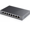 TP-Link TL-SG108PE network switch Managed L2 Gigabit Ethernet (10/100/1000) Power over Ethernet (PoE) Black