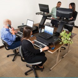 Tripp Lite WorkWise Standing Desk-Clamp Workstation | Tripp Lite Flat Panel Desk Mounts