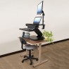Tripp Lite WorkWise Standing Desktop Workstation | Tripp Lite Flat Panel Desk Mounts