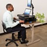 Tripp Lite WorkWise Standing Desktop Workstation | Tripp Lite Flat Panel Desk Mounts