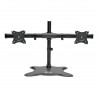 Tripp Lite Dual-Monitor Desktop Mount Stand for 13" to 27" Flat-Screen Displays | Tripp Lite Flat Panel Desk Mounts