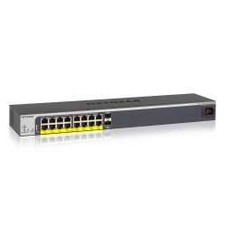 NETGEAR GS418TPP Managed L2/L3/L4 Gigabit Ethernet (10/100/1000) Power over Ethernet (PoE) Black