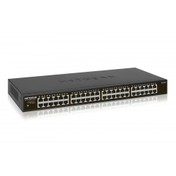 NETGEAR GS348 Unmanaged Gigabit Ethernet (10/100/1000) 1U Black