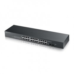 ZyXel GS1100-24 24 Port Unmanged Gigabit Switch + 2 SFP