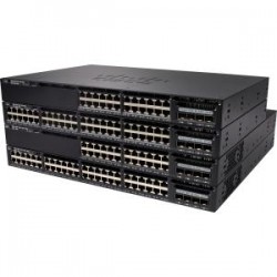 Cisco WS-C3650-24PDM-S Managed L3 Gigabit Ethernet (10/100/1000) Power over Ethernet (PoE) 1U Black network switch