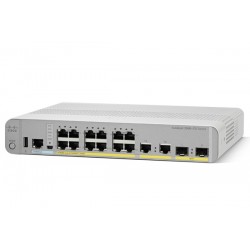 Cisco WS-C3560CX-8PT-S Managed Gigabit Ethernet (10/100/1000) Power over Ethernet (PoE) White network switch