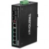 Trendnet TI-PG62 Unmanaged Gigabit Ethernet (10/100/1000) Power over Ethernet (PoE) Black network switch