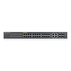 ZyXEL GS2210-24HP Managed L2 Gigabit Ethernet (10/100/1000) Power over Ethernet (PoE) Black